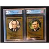 Image 1 : 2007 TOPPS NO.DS10 DOUGLAS MACARTHUR/NO.DS16 JAMES DOOLITTLE (GCG 9.5)