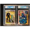 Image 1 : 1991 MARVEL NO.67 TOMBSTONE (GCG 9.5)/NO.101 X-FACTOR VS APOCALYPSE (GCG 8.5)