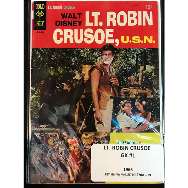 LT. ROBIN CRUSOE NO.1 (GOLD KEY COMICS)