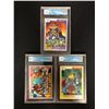 Image 1 : GRADED MARVEL TRADING CARD LOT