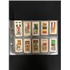 Image 2 : VINTAGE CIGARETTE CARDS LOT (COMPLETE SET)