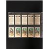 Image 2 : VINTAGE CIGARETTE CARDS LOT (COMPLETE SET)