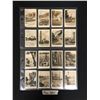 Image 1 : VINTAGE CIGARETTE CARDS LOT (COMPLETE SET)