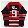 Image 1 : BOBBY HULL SIGNED AND INSCRIBED VINTAGE CHICAGO BLACKHAWKS CCM JERSEY (BECKETT COA)