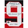 Image 2 : BOBBY HULL SIGNED AND INSCRIBED VINTAGE CHICAGO BLACKHAWKS CCM JERSEY (BECKETT COA)
