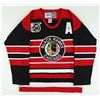Image 3 : BOBBY HULL SIGNED AND INSCRIBED VINTAGE CHICAGO BLACKHAWKS CCM JERSEY (BECKETT COA)