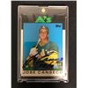 Image 1 : JOSE CANSECO SIGNED TOPPS ROOKIE CARD