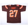 Image 1 : KAREEM HUNT SIGNED CINCINATTI BENGALS JERSEY (BECKETT COA)