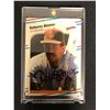 Image 1 : ROBERTO ALOMAR SIGNED FLLER ROOKIE CARD