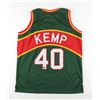 Image 1 : SHAWN KEMP SIGNED SEATTLE SUPERSONICS CUSTOM JERSEY (BECKETT COA)