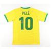 Image 1 : PELE SIGNED TEAM BRAZIL SOCCER JERSEY (BECKETT COA)