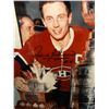 Image 2 : JEAN BELIVEAU SIGNED 11 X 18 FRAMED PHOTO (PASTIME COA)