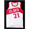 Image 3 : DOMINIQUE WILKINS SIGNED ATLANTA HAWKS CUSTOM JERSEY (JSA COA)