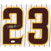 Image 2 : FERNANDO TATIS JR. SIGNED SAN DIEGO PADRES BASEBALL JERSEY ( JSA COA)