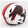 Image 1 : JOSH ALLEN SIGNED BUFFALO BILLS LUNAR ECLIPSE FULL SIZE HELMET (BECKETT COA)
