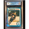 Image 1 : 1979-80 OPC WAYNE GRETZKY ROOKIE CARD (GCG 3)