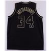 Image 1 : GIANNIS ANTETOKOUNMPO SIGNED BUCS CUSTOM ERSEY (BECKETT COA)