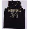 Image 3 : GIANNIS ANTETOKOUNMPO SIGNED BUCS CUSTOM ERSEY (BECKETT COA)