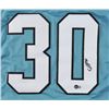 Image 2 : CHUBBA HUBBARD SIGNED PANTHERS JERSEY (BECKETT COA )