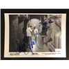 Image 1 : CARRIE FISHER AND KENNY BAKER SIGNED STAR WARS 8 X 10 (RA COA)