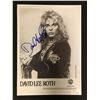 Image 1 : DAVID LEE ROTH SIGNED 8 X 10 (RA COA)