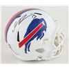 Image 1 : GABRIEL DAVIS SIGNED BUFFALO BILLS FULL-SIZE SPEED HELMET (BECKETT COA)