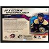 Image 2 : 2020-21 UPPER DECK SPx LIAM FOUDY ROOKIE JERSEY AUTO 78/375