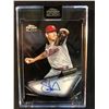 Image 1 : 2021 TOPPS CHROME BLACK NO.CBA-SHO SPENCER HOWARD AUTO