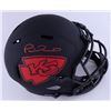 Image 1 : PATRICK MAHOMES SIGNED KC CHIEFS FULL-SIZE ECLIPSE ALT SPEED HELMET (BECKETT COA)