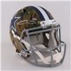 Image 1 : CEEDEE LAMB SIGNED DALLAS COWBOYS FULL-SIZE CAMO ALT SPEED HELMET (JSA COA)