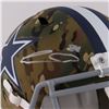 Image 2 : CEEDEE LAMB SIGNED DALLAS COWBOYS FULL-SIZE CAMO ALT SPEED HELMET (JSA COA)