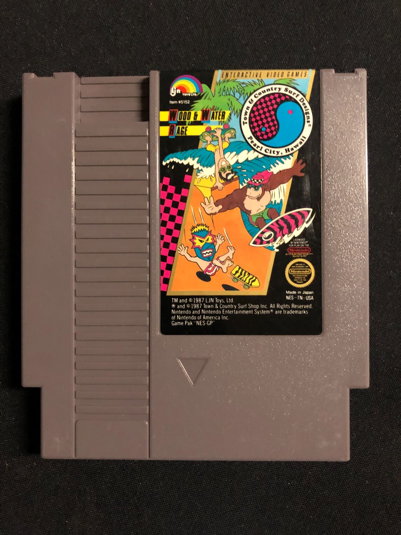 NINTENDO WOOD AND WATER RAGE VIDEO GAME