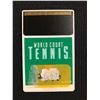 Image 1 : TURBO GRAFIX 16 WORLD COURT TENNIS VIDEO GAME