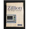 Image 1 : SEGA ZILLION THE MEGA CARTRIDGE VIDEO GAME COMPLETE WITH BOX AND MANUAL