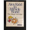 Image 1 : SEGA ALEX KIDD IN MIRACLE WORLD VIDEO GAME COMPLETE WITH BOX AND MANUAL
