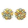 Image 1 : Natural Fancy Color Sapphire Earrings