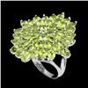Image 1 : Natural Unheated Peridot Ring