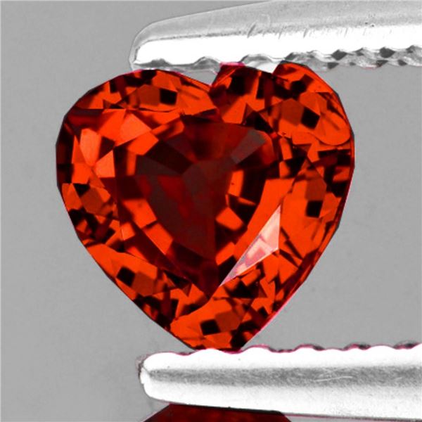 Natural Intense Orange Sapphire {Flawless-VVS}
