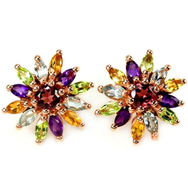 Natural GARNET TOPAZ AMETHYST PERIDOT CITRINE