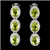 Image 1 : Natural Unheated Peridot Earrings