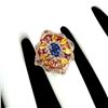 Image 1 : Natural Stunning Blue & Multi Color Sapphire Ring