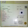 Image 2 : Natural Oval Cobalt Blue 7.06 Cts - Untreated