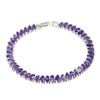 Image 1 : Natural Unheated Amethyst Bracelet