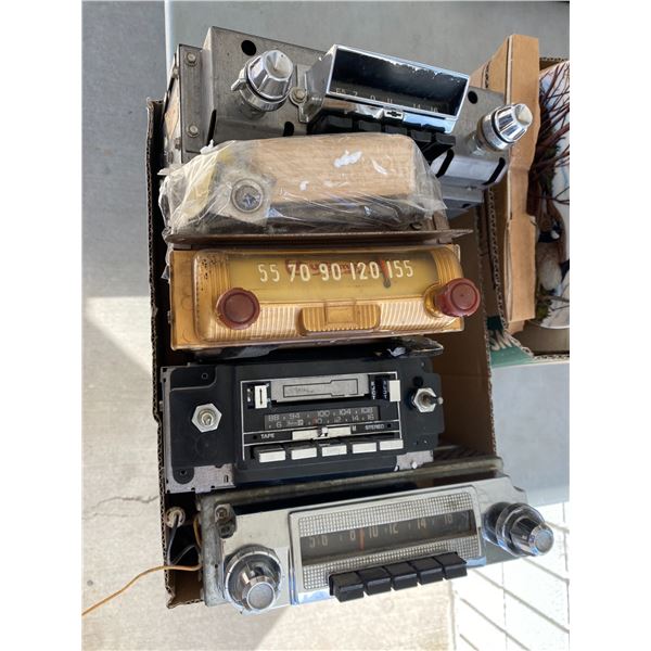 Vintage car radios