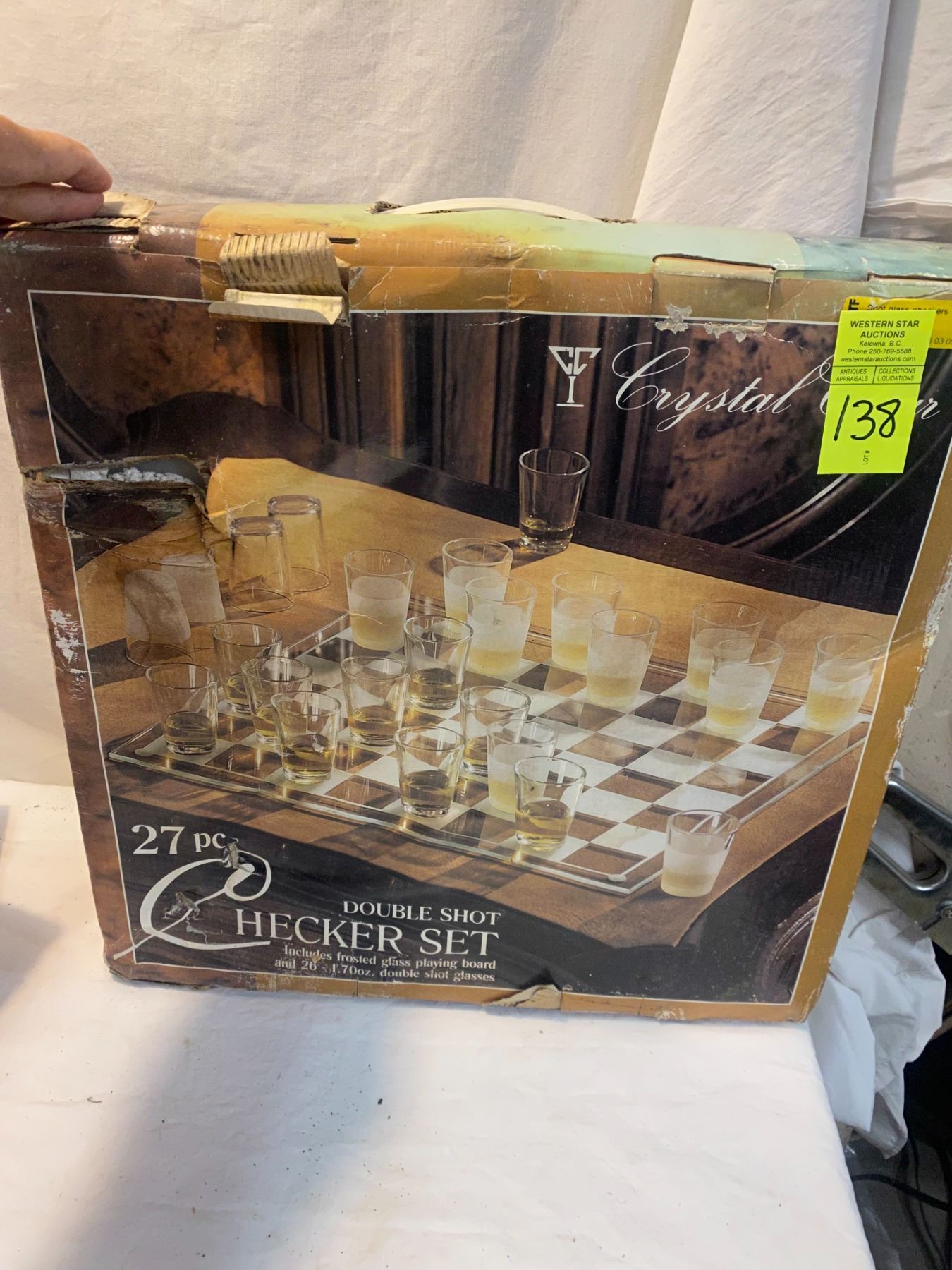 Double shot checkers