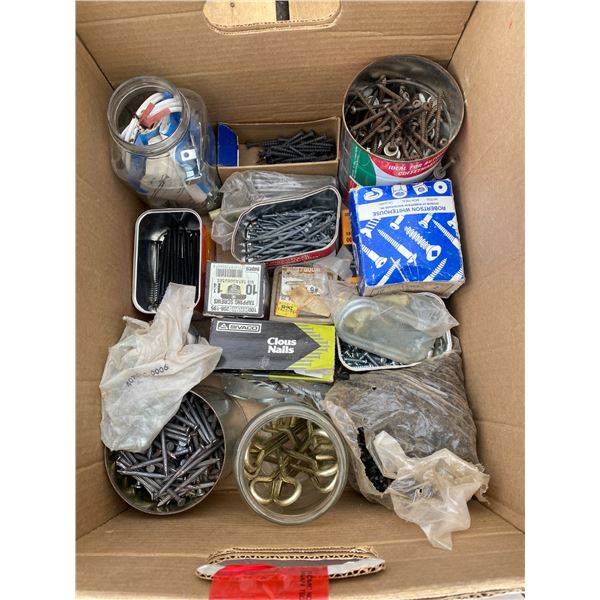 Nails, screws and hardware