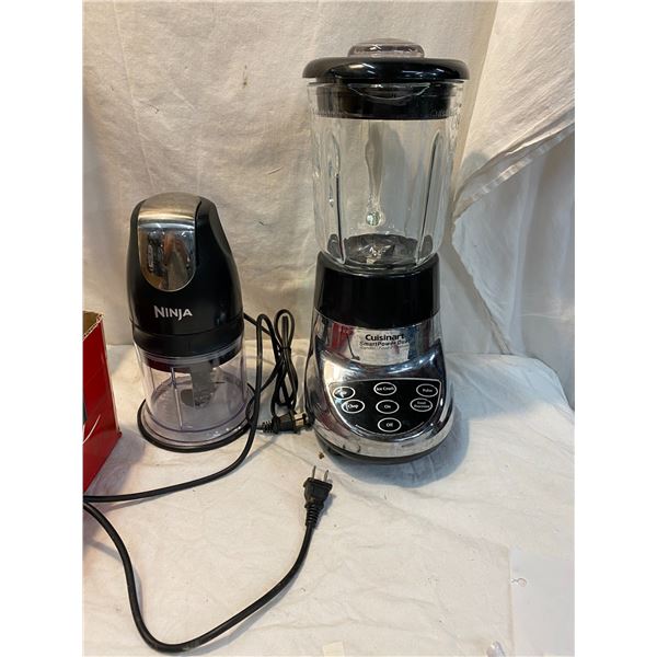 Cuisinart blender/food processor and ninja