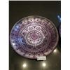 Image 2 : 2 x Violet Coloured Decorative Glass Bowls