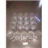 Image 1 : 12 x Brandy Snifters and 5 x Stemless Wine Glasses