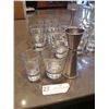 Image 2 : 11 x Large Shot Glasses, 4 x Regular Shot Glasses, and 2 x Jiggers